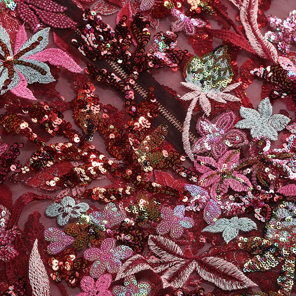 Eruka Off-shoulder Sequined Evening Maxi Dress