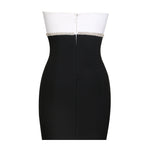 Women's Fashion Bandage One-piece Dress Aclosy