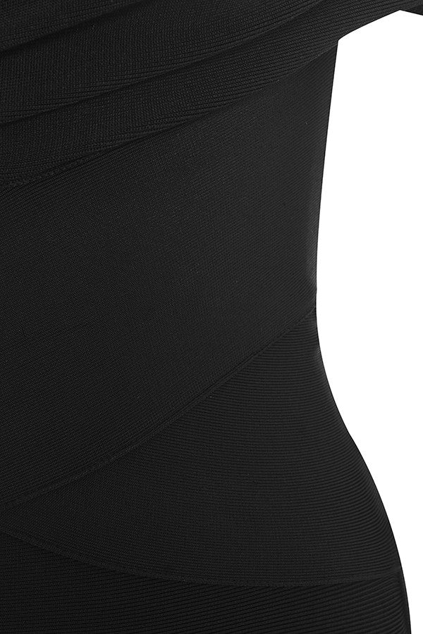 Meiga Off Shoulder Bandage Dress aclosy