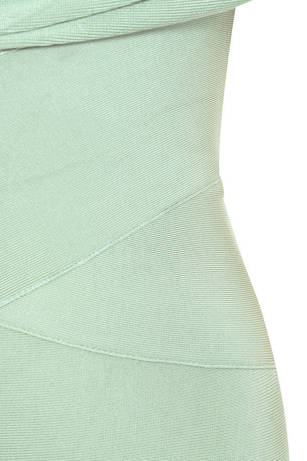 Meiga Off Shoulder Bandage Dress aclosy