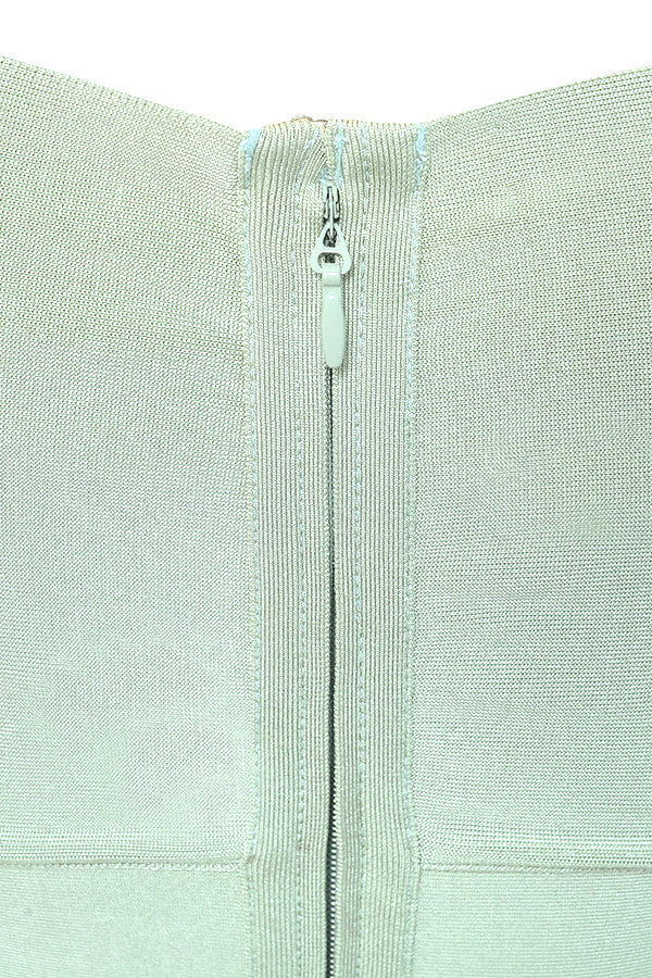 Meiga Off Shoulder Bandage Dress aclosy