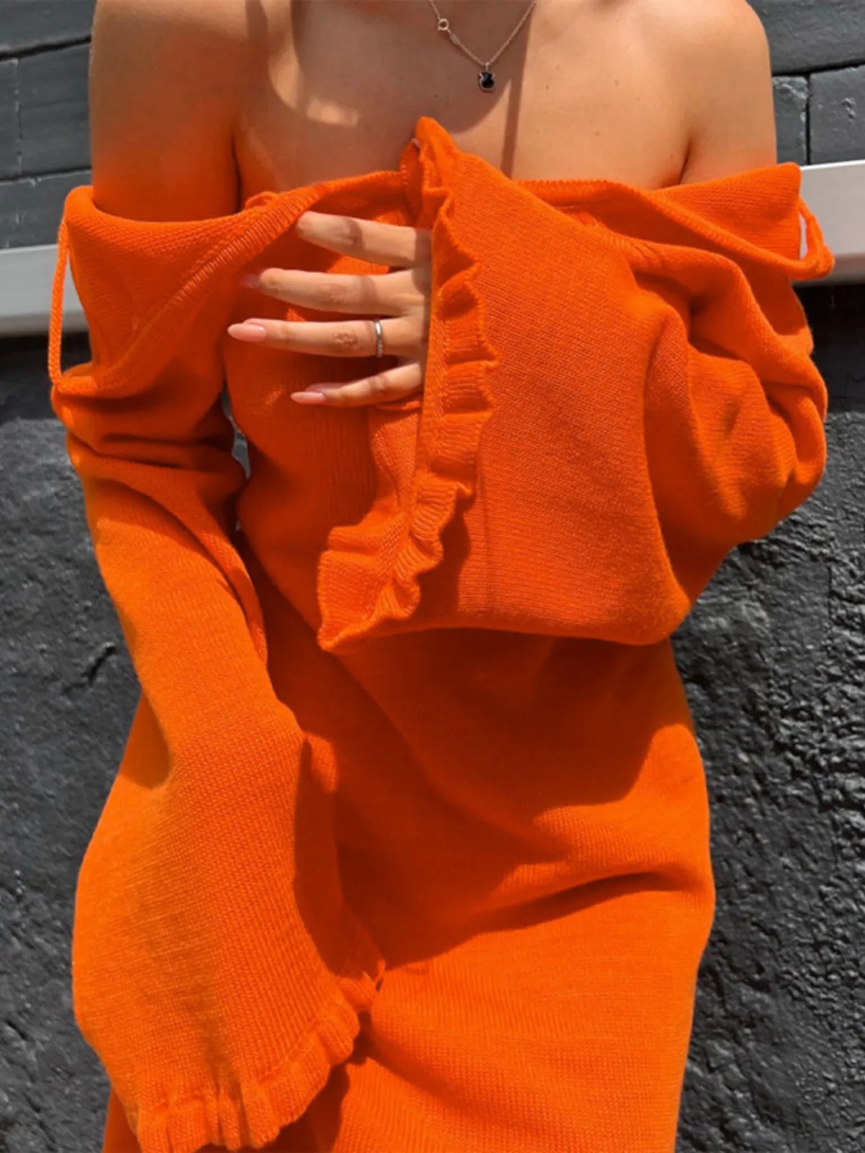 long-sleeve backless maxi sweater dress Backless Dresses With Long Sleeves