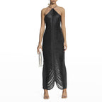 Irregular Dress For Women's Clothing With Empty Straps Aclosy