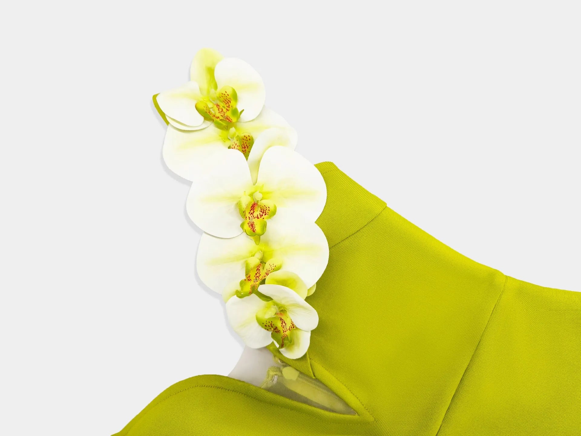 Alana One shoulder Elegant Rose Party Dress