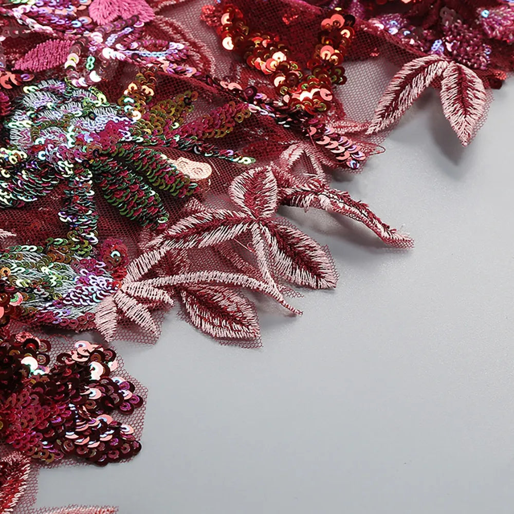 CHIC ELEGANT BACKLESS MAXI DRESS