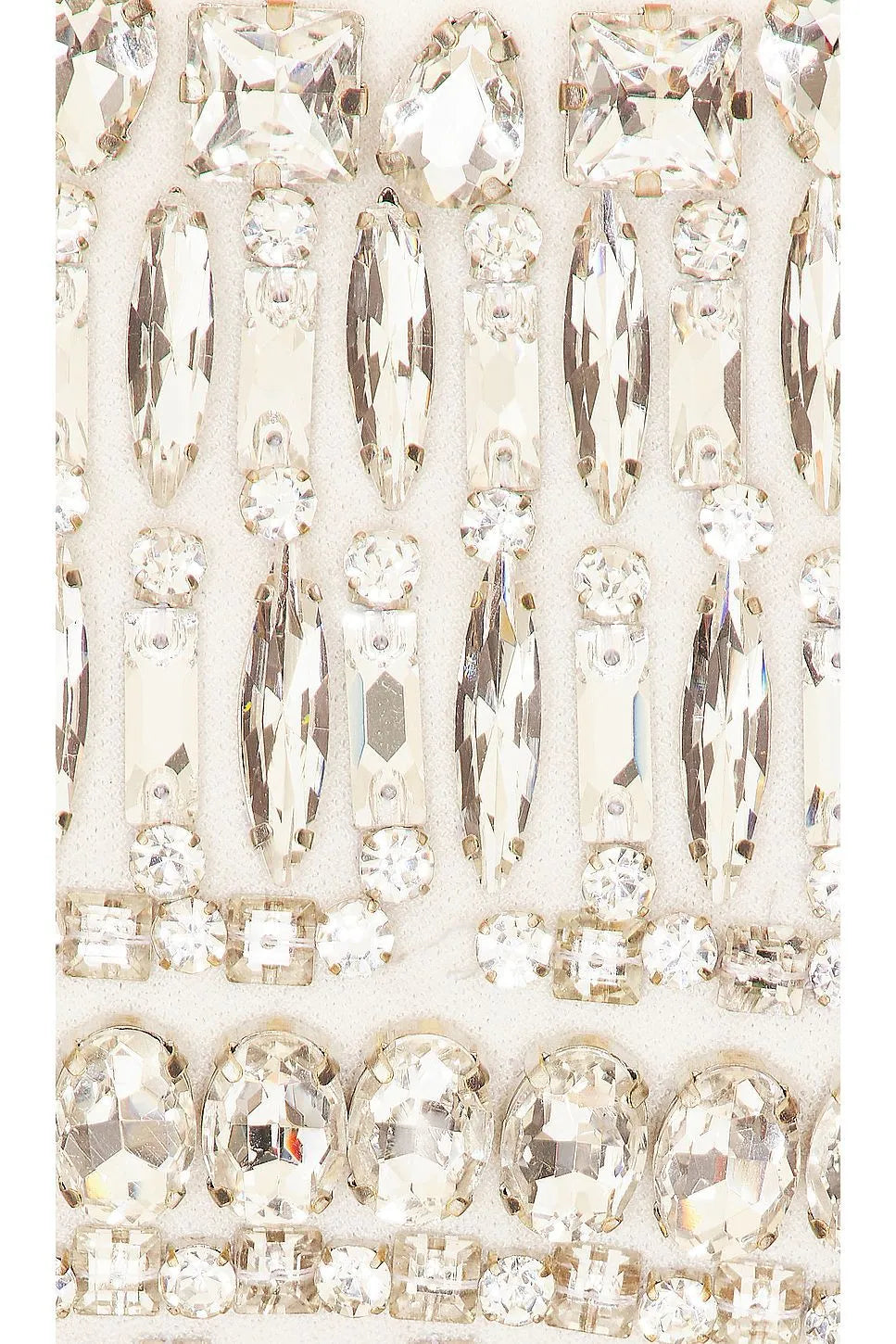 Allure Backless Cutout Diamond Maxi Dress