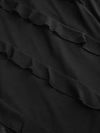 Diablo -lorion Edge Sexy Split Camisole Dress Female 2023 Summer European And American Vacation Style Fashion Small Black Skirt aclosy