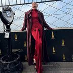 Half-high Collar Long Sleeves Dress Women's Fashion Tight Aclosy