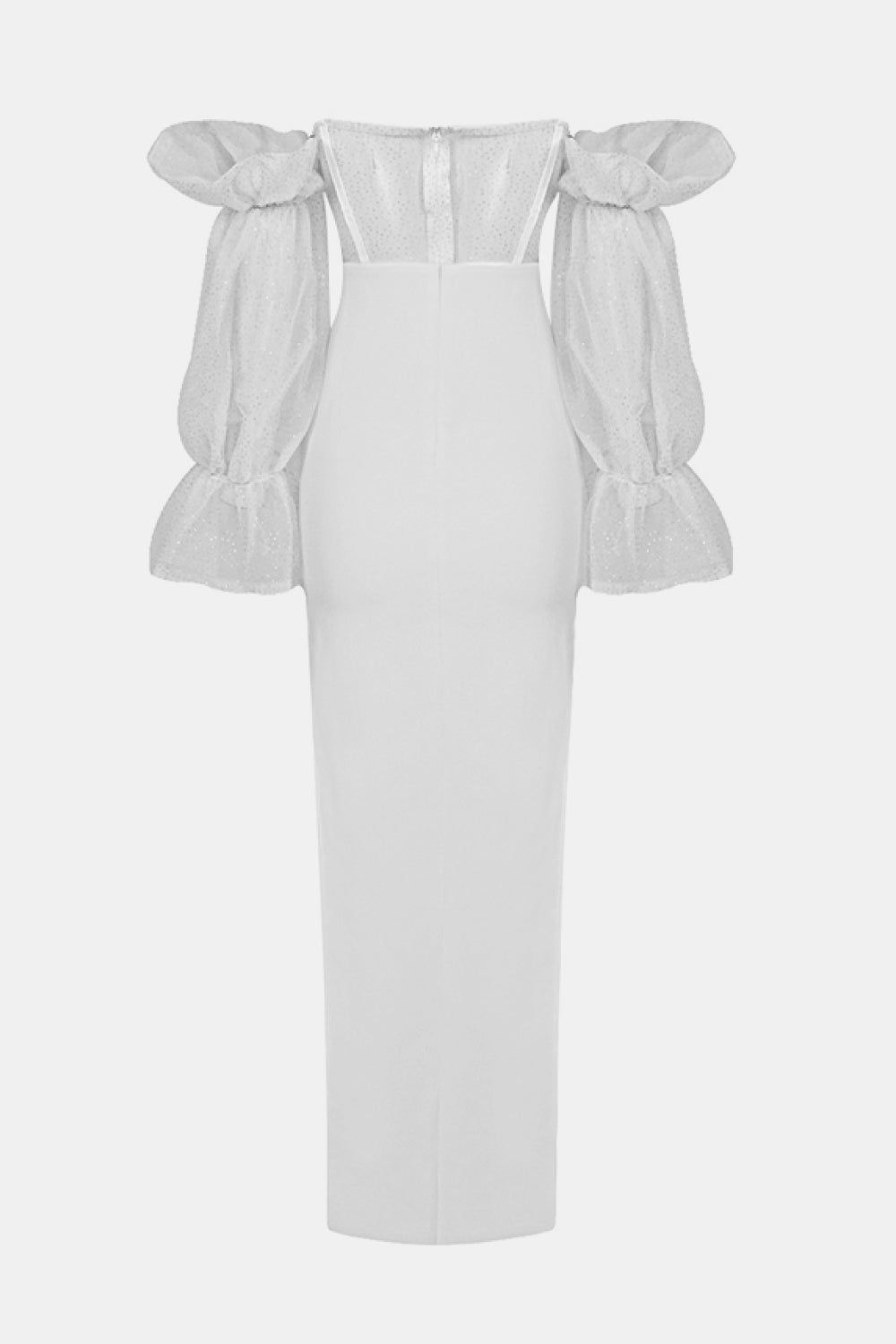 Yarn Long Sleeve Party Wedding Toast Small Dress aclosy