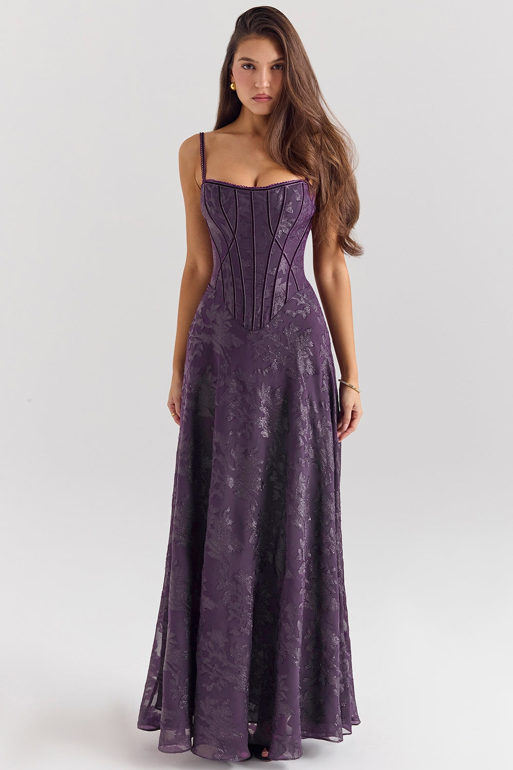 CESSA ELEGANT CORSET MAXI DRESS