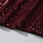 Alisha Sequin Red Mini Sleeved Party dress