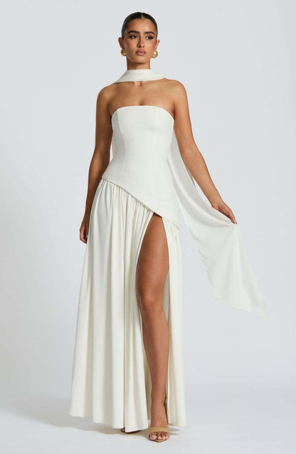 Malana Off shoulder Maxi Dress