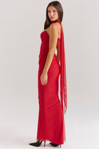 CASSIA CORSET MAXI DRESS