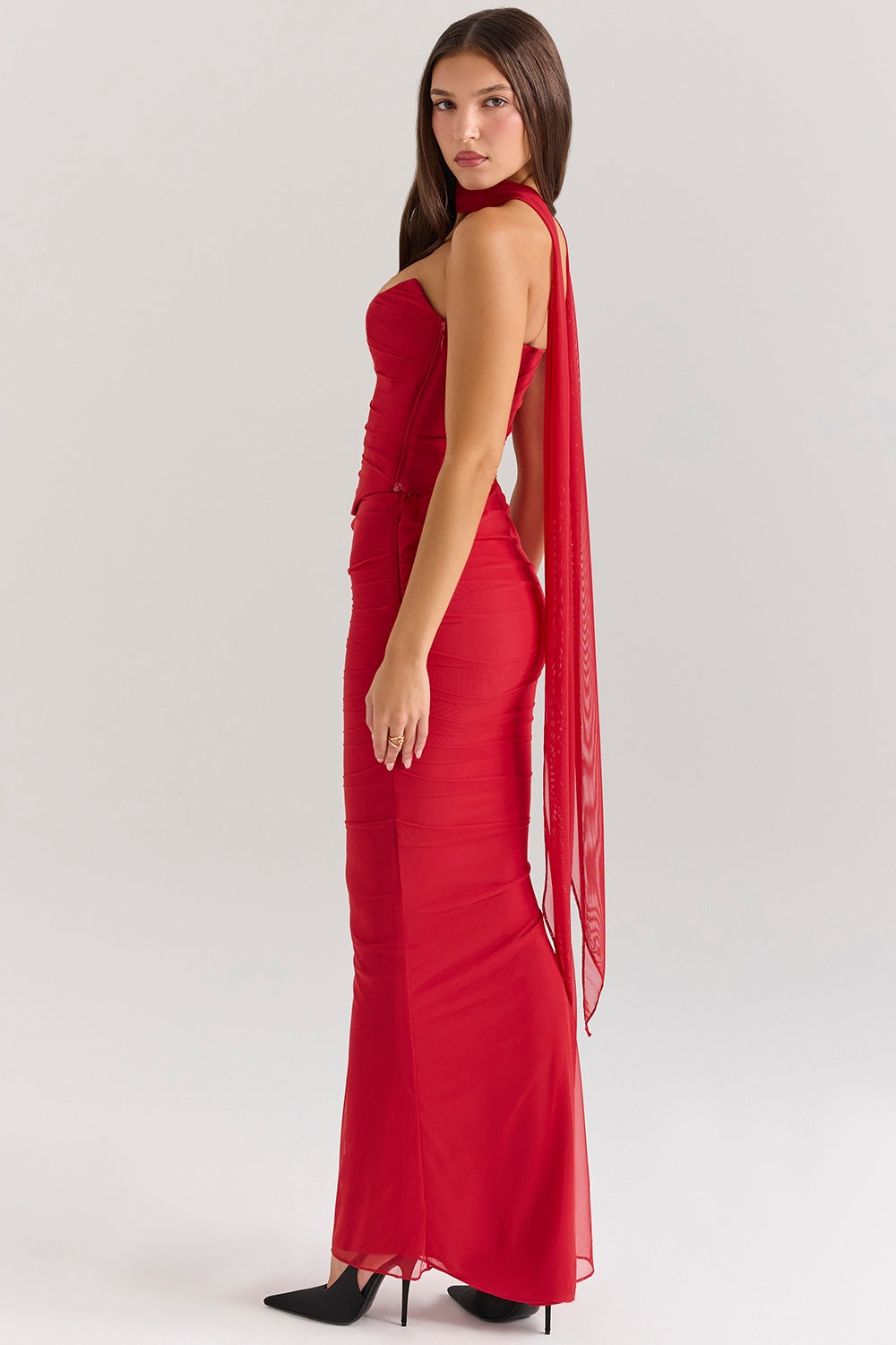 CASSIA CORSET MAXI DRESS