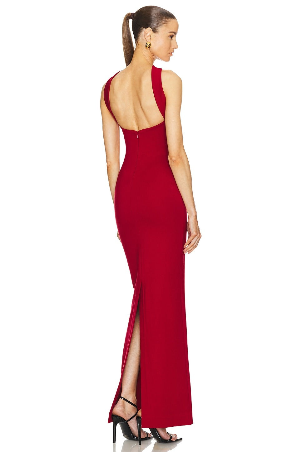 Allure Halter Backless Maxi Dress