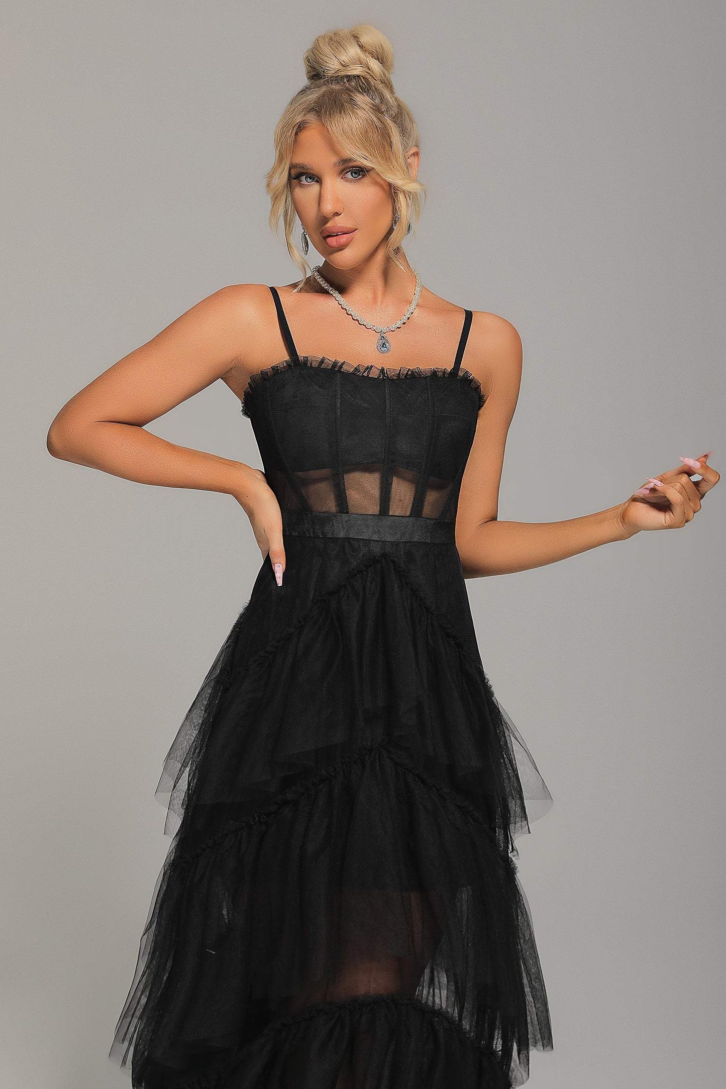 Guerya Corset Party Dress Aclosy