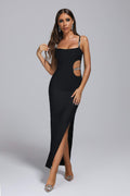 Diamond Elegant Bandage Suspender Dress aclosy