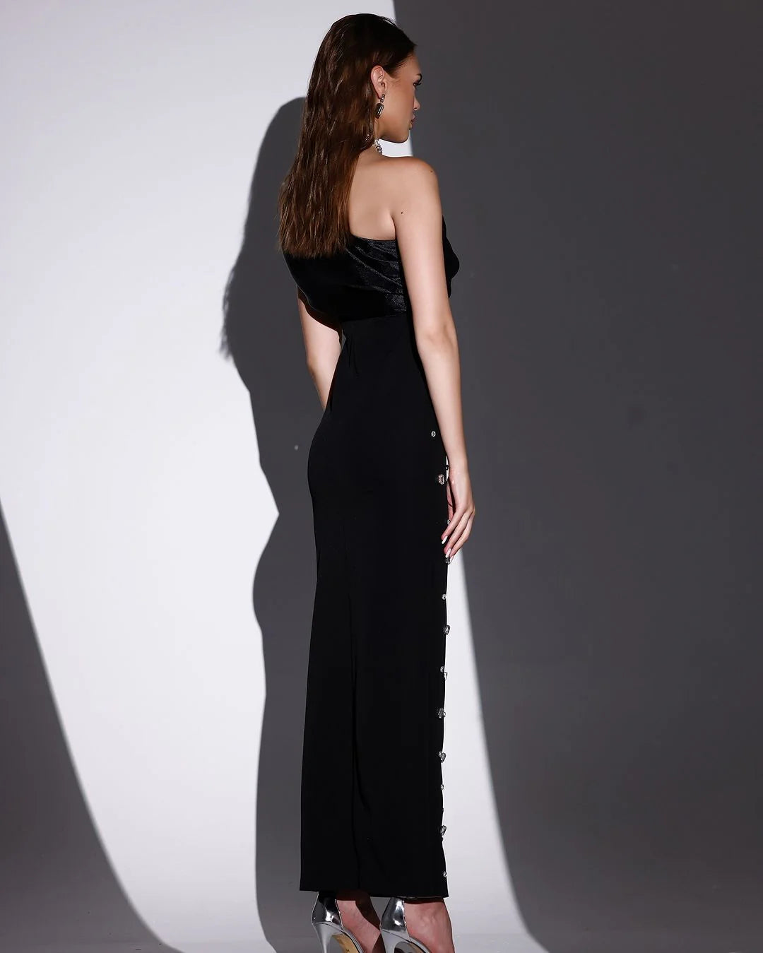 Isolde Diamond Evening Dress