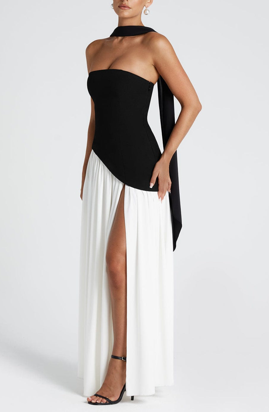 Malana Off shoulder Maxi Dress