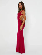 CHIC BACKLESS MAXI DRESS (Copy) Aclosy