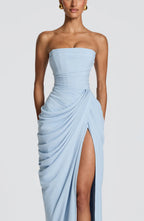 ATHENA MAXI DRESS-BLACK aclosy