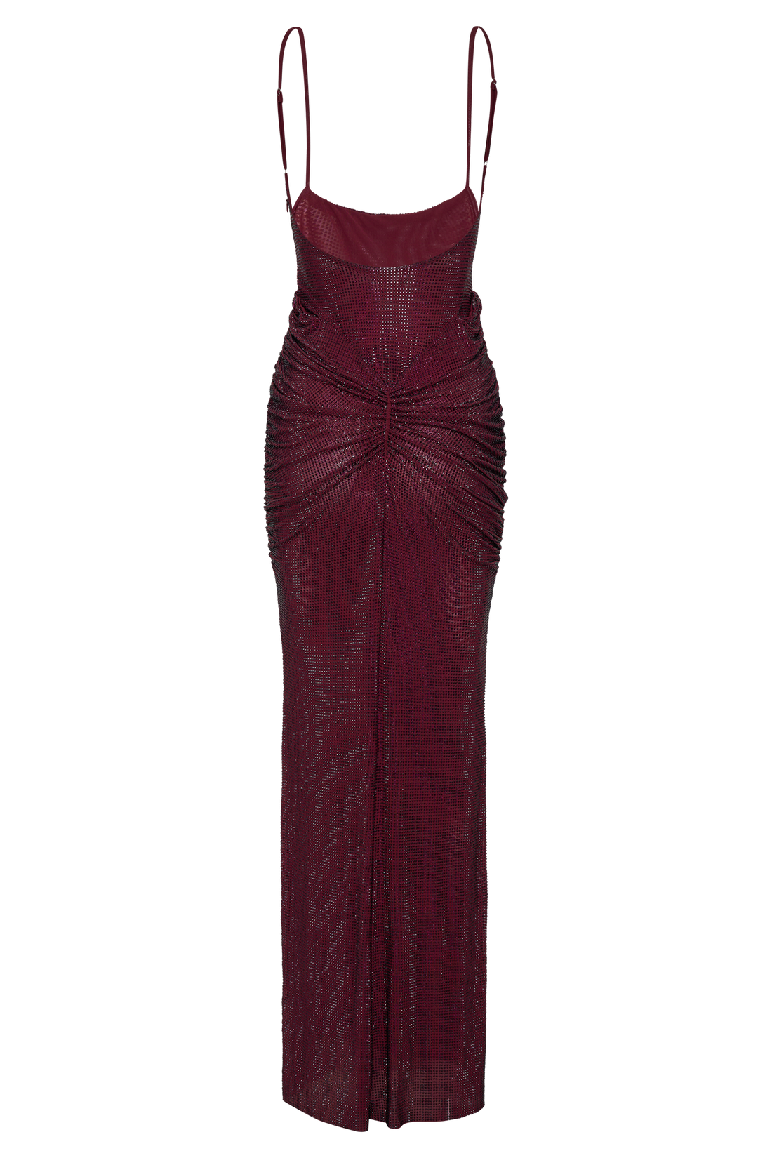 ROSETE LUXE SATIN DIAMANTE MAXI DRESS (Copy) Aclosy