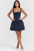 French Pure Desire Sling Cute Youth-looking Ballet Dopamine Wear Waist Trimming Lace Up Dress Aclosy