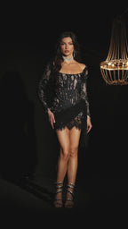 Alena Corset Mini Dress