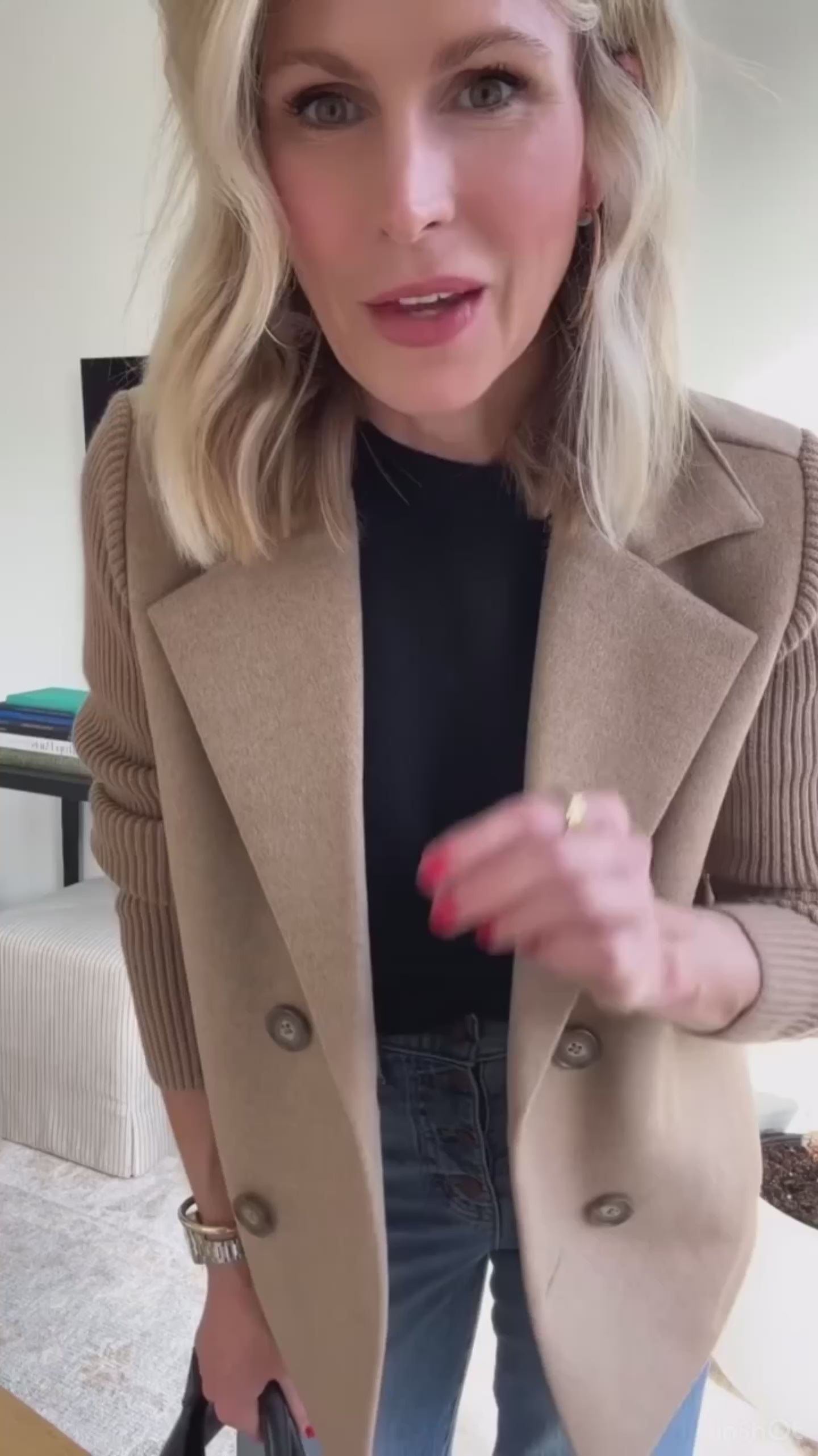 ALYIA CASUAL BLAZER COAT