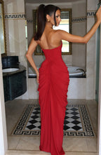 ATHENA MAXI DRESS-BLACK aclosy