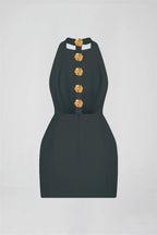 LEMA HALTER MINI DRESS
