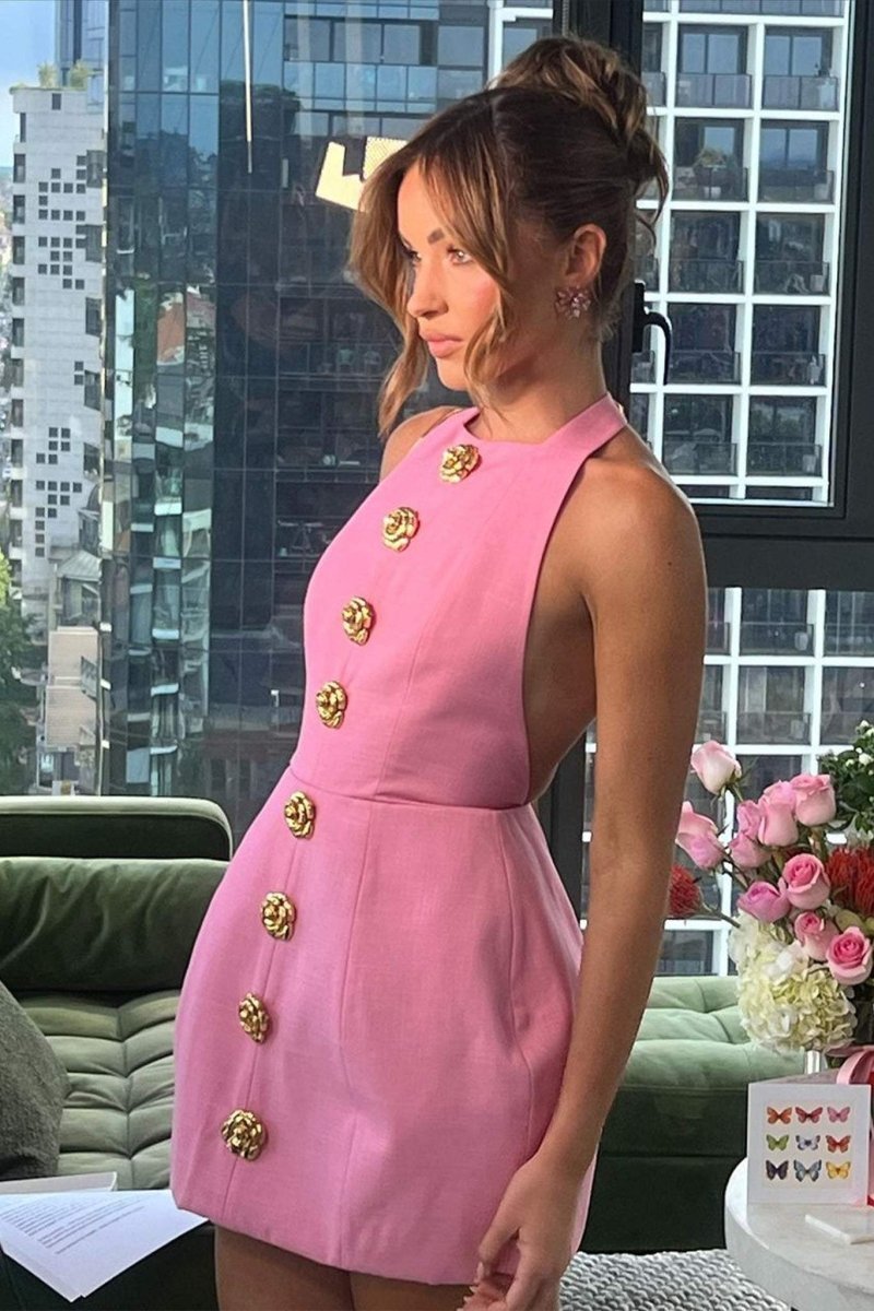 LEMA HALTER MINI DRESS