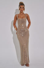 ALLURE SPARKLE MAXI DRESS