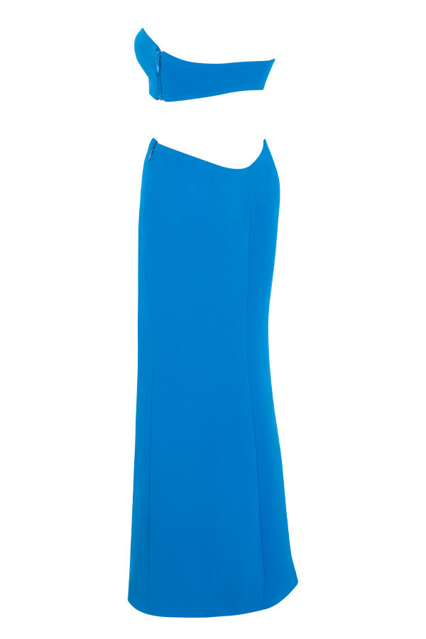 CHARMING STRAPLESS HIGH SLIT PROM DRESS Aclosy