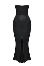 SERAPHINA CORSET SATIN ELEGANCE DRESS