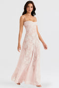 Women's Fashion Tube Top Off Collar Elegant Evening Dress aclosy