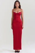 Fella Satin Maxi Dress