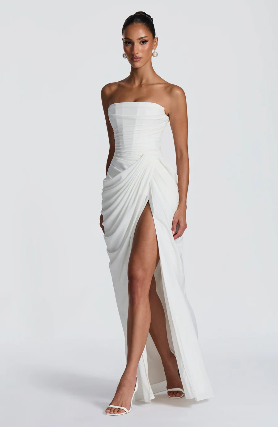 ATHENA MAXI DRESS-BLACK aclosy