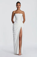 ATHENA MAXI DRESS-BLACK aclosy