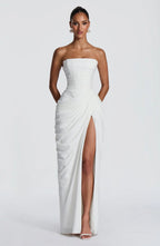 ATHENA MAXI DRESS-BLACK aclosy
