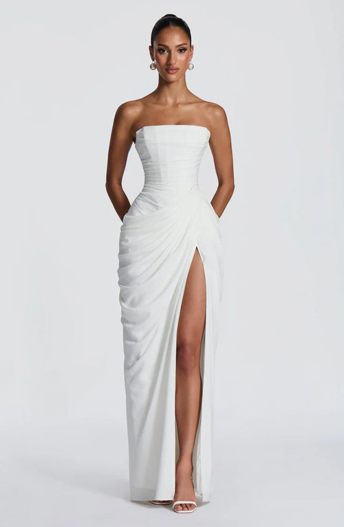 ATHENA MAXI DRESS-BLACK aclosy