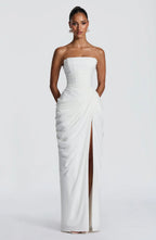 ATHENA MAXI DRESS-BLACK aclosy