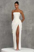 ATHENA MAXI DRESS-BLACK aclosy