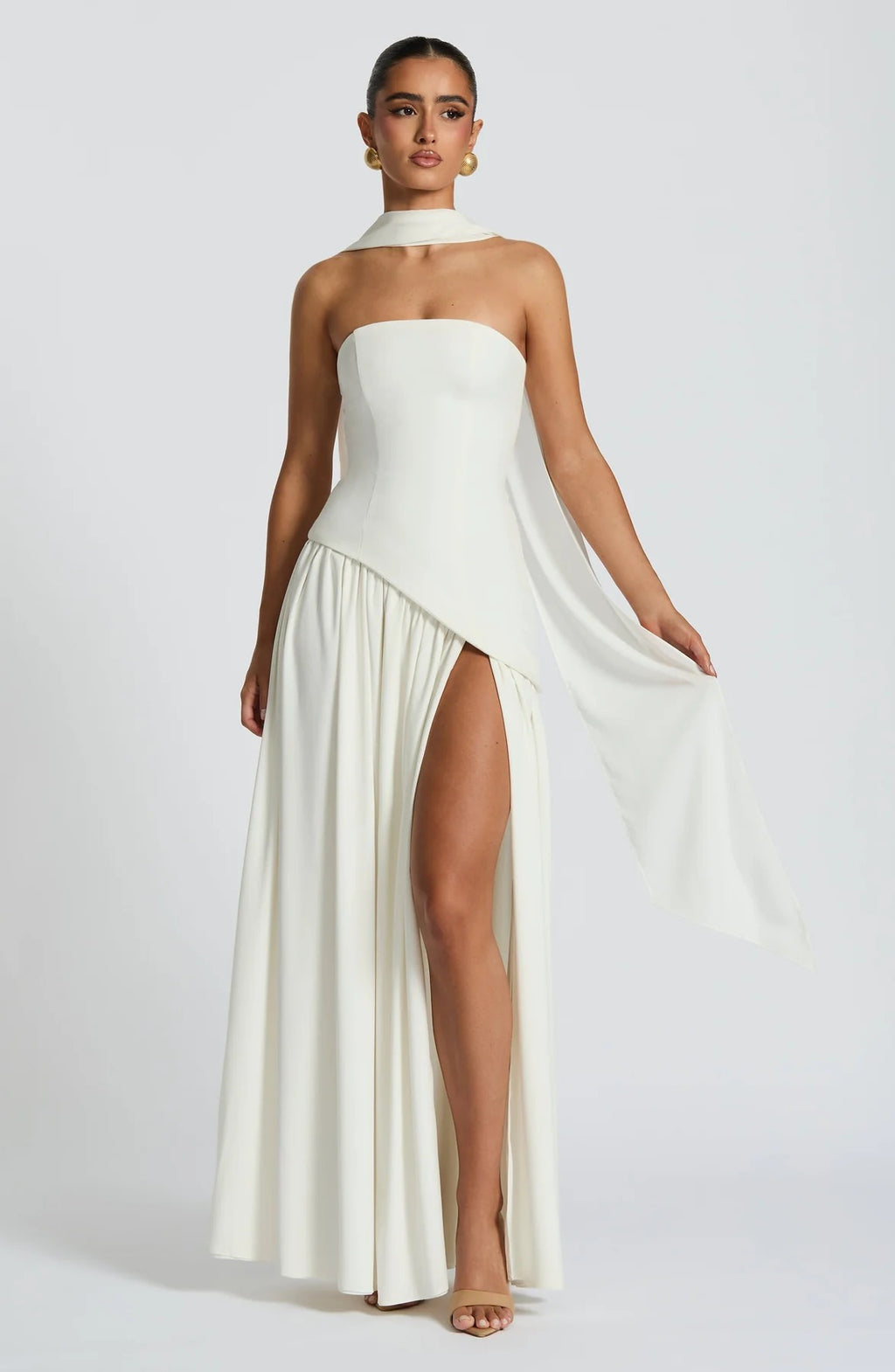 Malana Off shoulder Maxi Dress