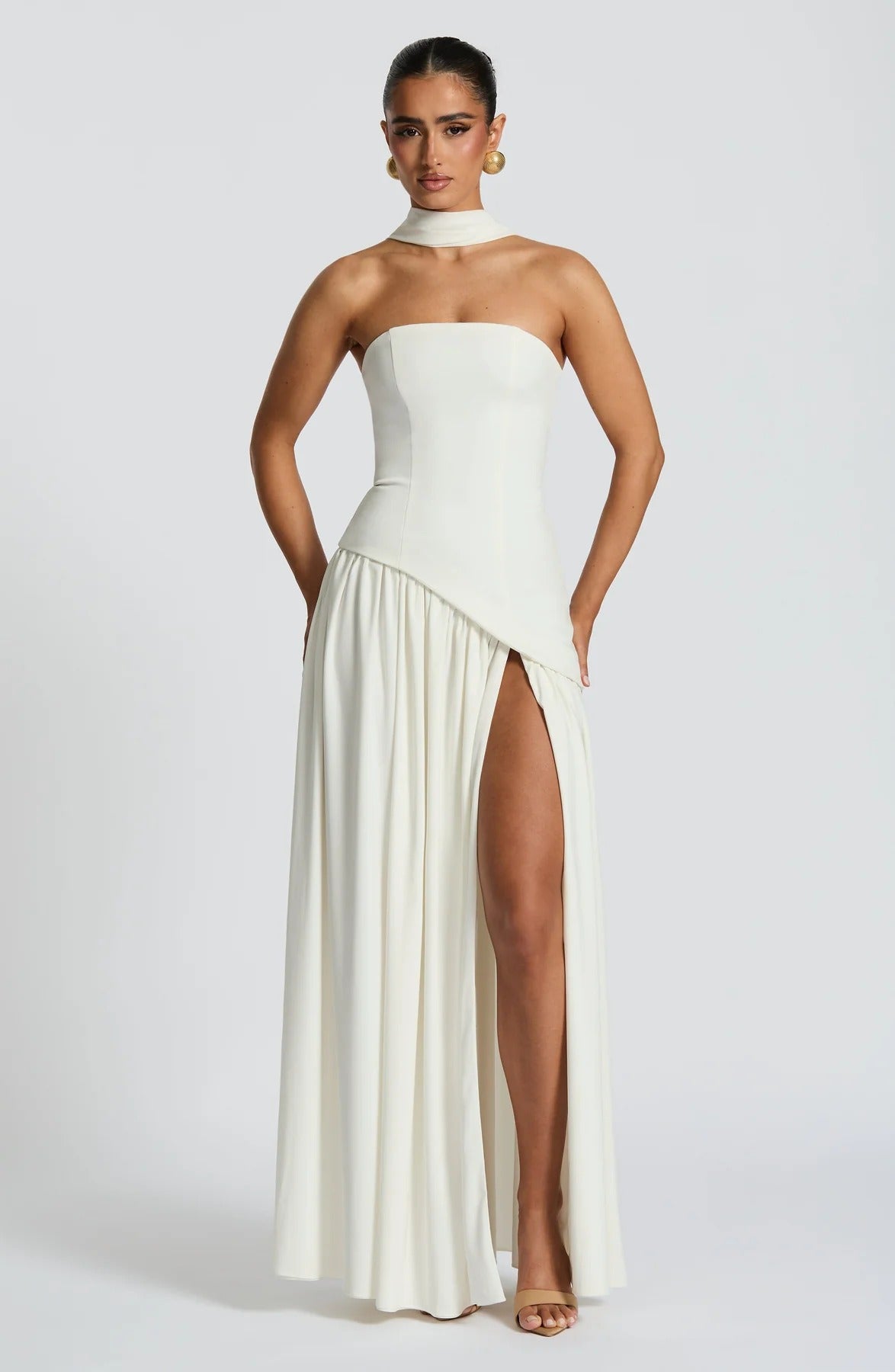Malana Off shoulder Maxi Dress