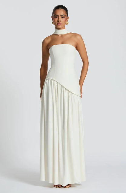 Malana Off shoulder Maxi Dress