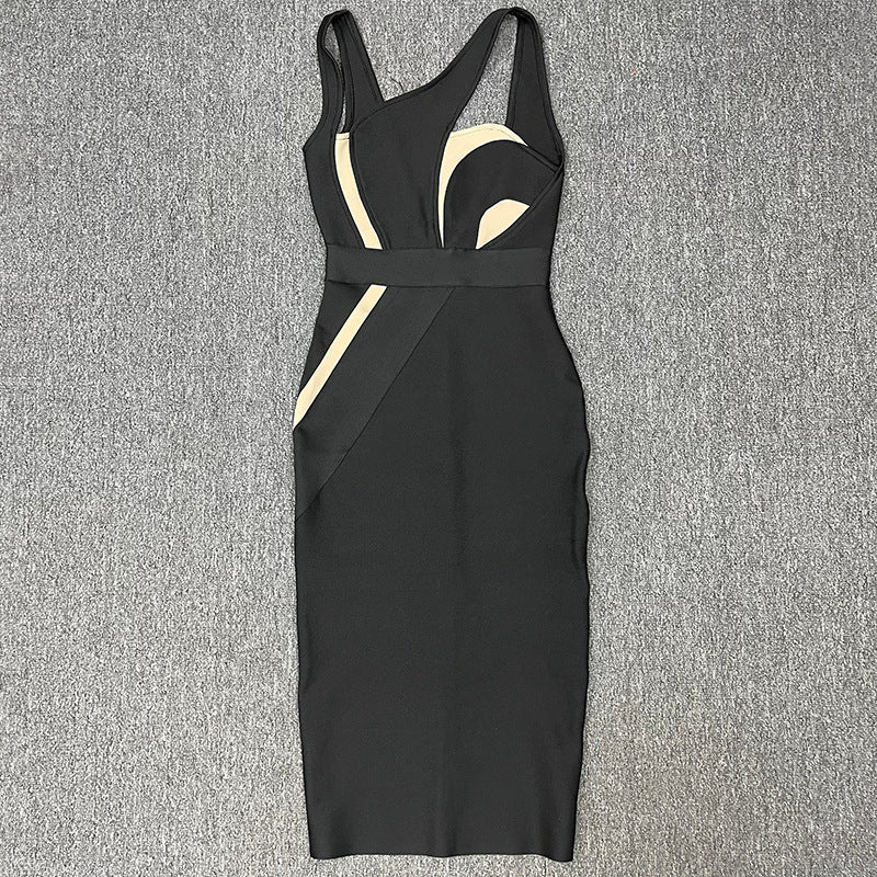 Alyia Mesh Bandage Dress aclosy