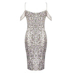 Alika Sequin Mini Dress aclosy