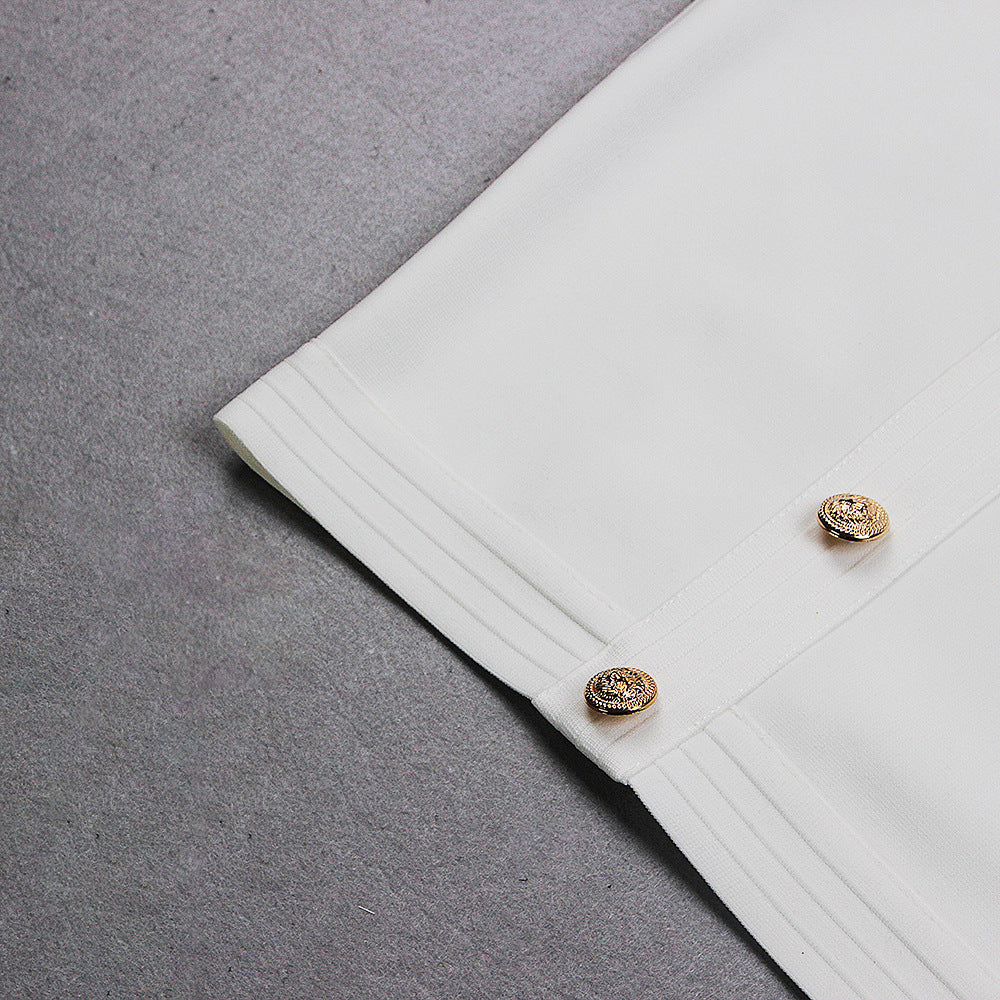 Women's Chest Scheming Hip Short Skirt aclosy