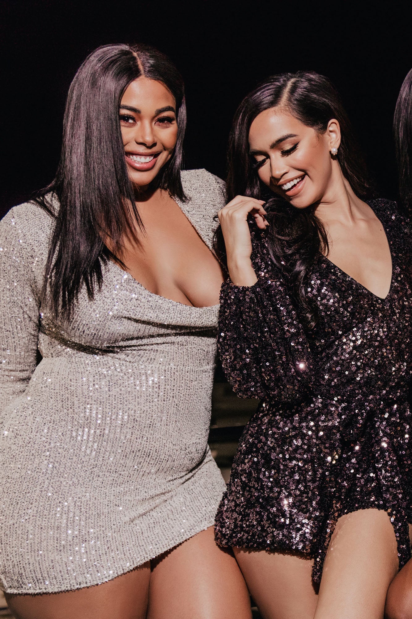 Mini Swing Collar Dress-Party aclosy